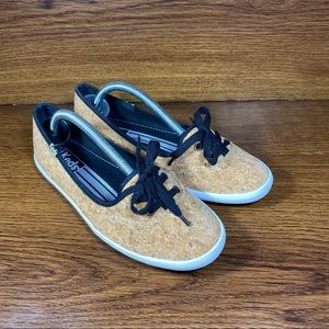 KEDS Corkie Natural Cork Sneakers Women's Size 7